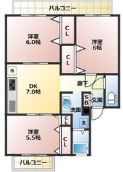 メゾンメルベーユの物件間取画像